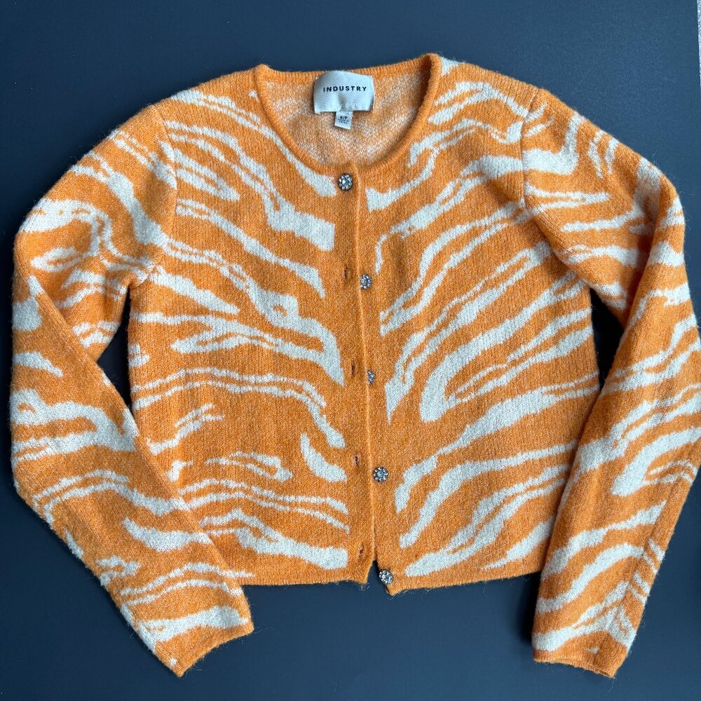 Orange Cardigans